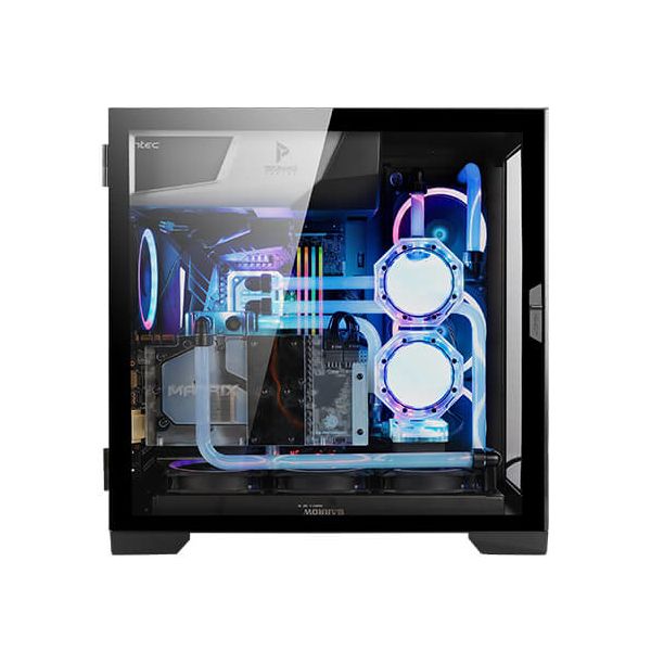 Antec P120 Crystal Midi Tower Zwart (0-761345-81200-9)