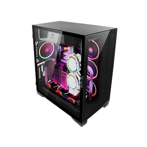 Antec P120 Crystal Midi Tower Zwart (0-761345-81200-9)