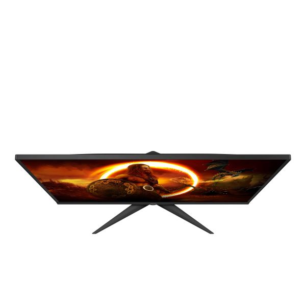 AOC G2 24G2SPAE/BK LED display 60,5 cm (23.8") 1920 x 1080 Pixels Full HD Zwart, Rood (24G2SPAE/BK)