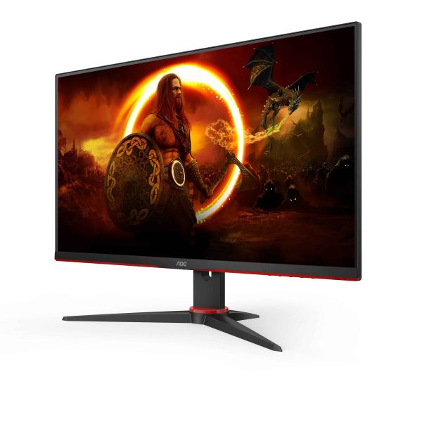 AOC G2 24G2ZE/BK LED display 60,5 cm (23.8") 1920 x 1080 Pixels Full HD Zwart, Rood (24G2ZE/BK)