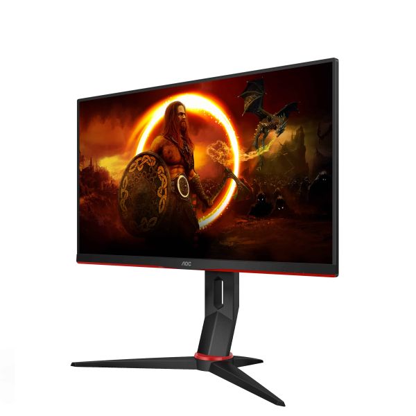 AOC G2 24G2ZU/BK LED display 60,5 cm (23.8") 1920 x 1080 Pixels Full HD Zwart, Rood (24G2ZU/BK)