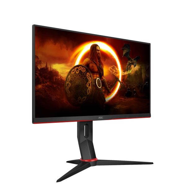 AOC G2 24G2ZU/BK LED display 60,5 cm (23.8") 1920 x 1080 Pixels Full HD Zwart, Rood (24G2ZU/BK)