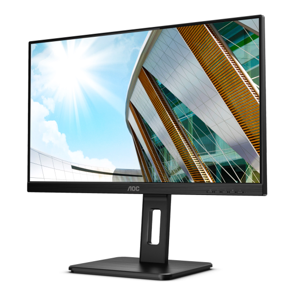 AOC P2 Series - 24 inch - Full HD IPS LED Monitor - 1920x1080 - Pivot - HAS (24P2Q)