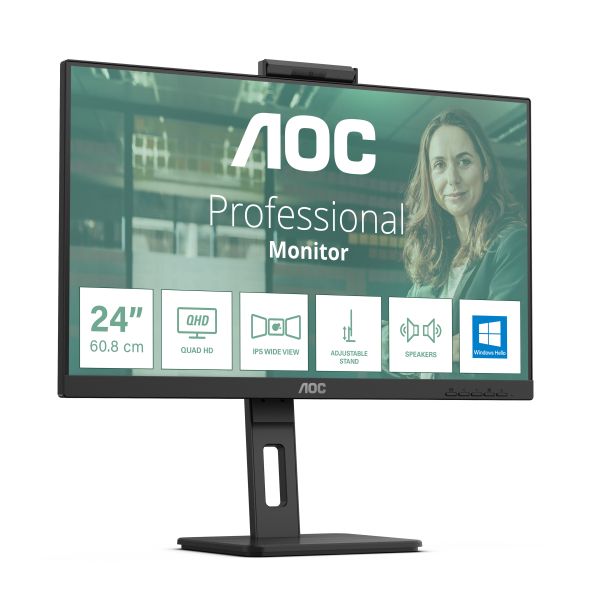 AOC 24P3CW computer monitor 60,5 cm (23.8") 1920 x 1080 Pixels Full HD LED Zwart (24P3CW) AOC 24P3CW computer monitor 60,5 cm (23.8") 1920 x 1080 Pixels Full HD LED Zwart (24P3CW)