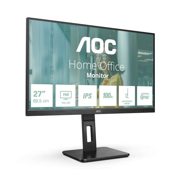 AOC P2 27P2Q computer monitor 68,6 cm (27") 1920 x 1080 Pixels Full HD LED Zwart (27P2Q)