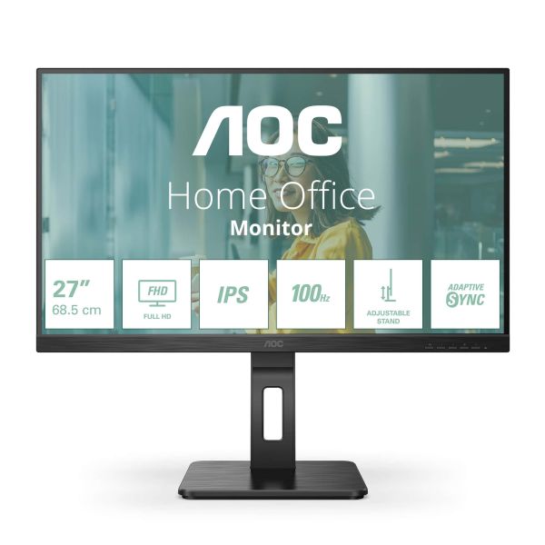 AOC P2 27P2Q computer monitor 68,6 cm (27") 1920 x 1080 Pixels Full HD LED Zwart (27P2Q)