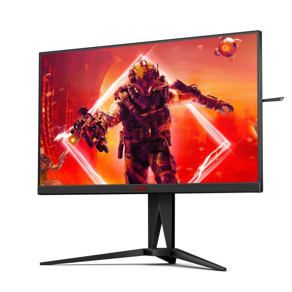 AOC AG275QX/EU computer monitor 68,6 cm (27") 2560 x 1440 Pixels Quad HD Zwart, Rood (AG275QXN)
