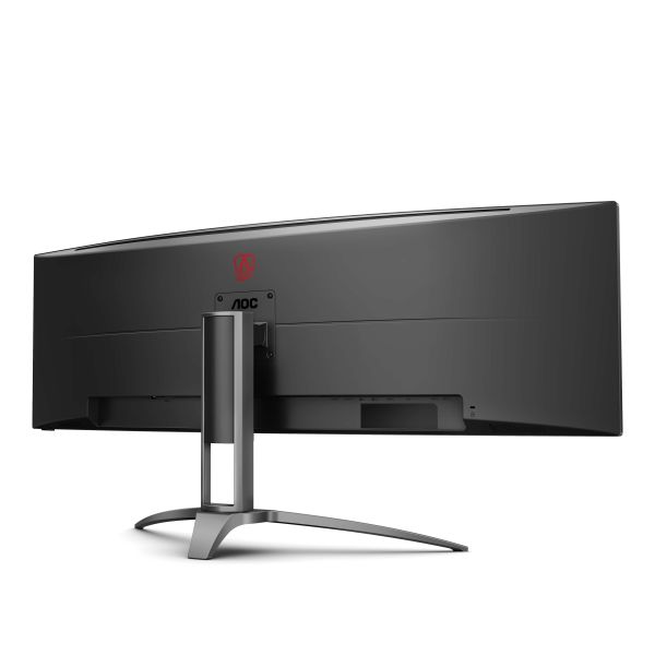 AOC AG493QCX LED display 124 cm (48.8") 3840 x 1080 Pixels Zwart (AG493QCX)