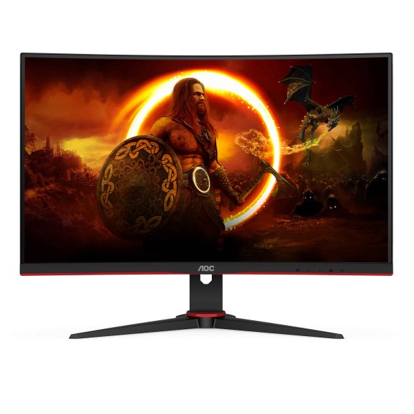 AOC G2 C24G2AE/BK computer monitor 59,9 cm (23.6") 1920 x 1080 Pixels Full HD LED Zwart, Rood (C24G2AE/BK)