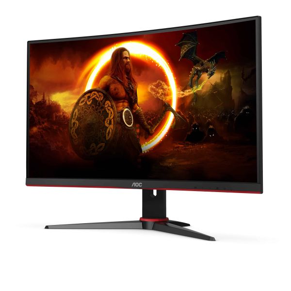AOC G2 C24G2AE/BK computer monitor 59,9 cm (23.6") 1920 x 1080 Pixels Full HD LED Zwart, Rood (C24G2AE/BK)