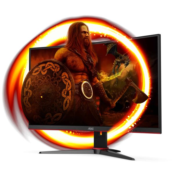 AOC G2 C27G2ZE/BK computer monitor 68,6 cm (27") 1920 x 1080 Pixels Full HD LED Zwart, Rood (C27G2ZE/BK)