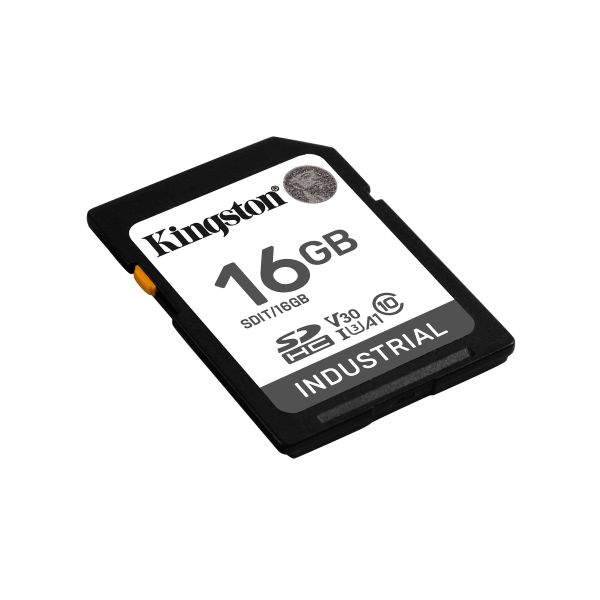 Kingston Technology 16G SDHC Industrial pSLC (SDIT/16GB)