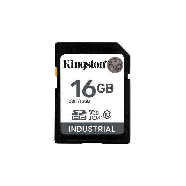 Kingston Technology 16G SDHC Industrial pSLC (SDIT/16GB)