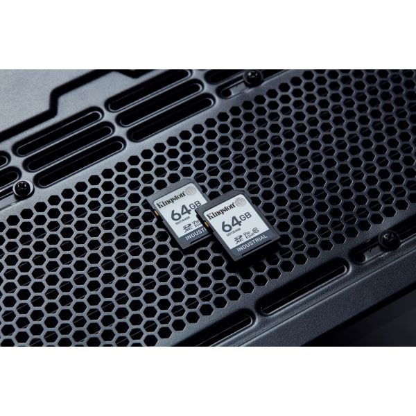 Kingston Technology 64G SDXC Industrial pSLC (SDIT/64GB)
