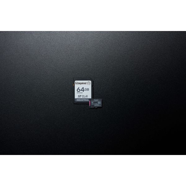 Kingston Technology 64G SDXC Industrial pSLC (SDIT/64GB)
