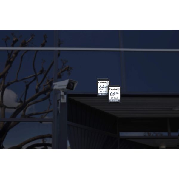 Kingston Technology 64G SDXC Industrial pSLC (SDIT/64GB)