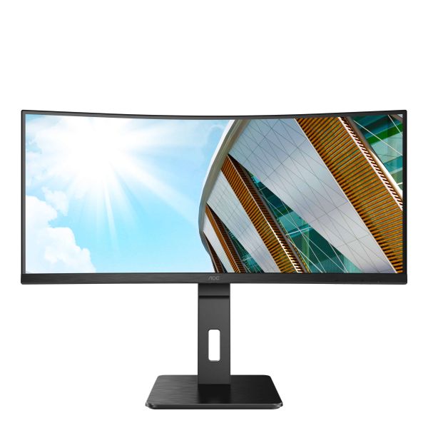 AOC P2 CU34P2A LED display 86,4 cm (34") 3440 x 1440 Pixels Quad HD Zwart (CU34P2A)