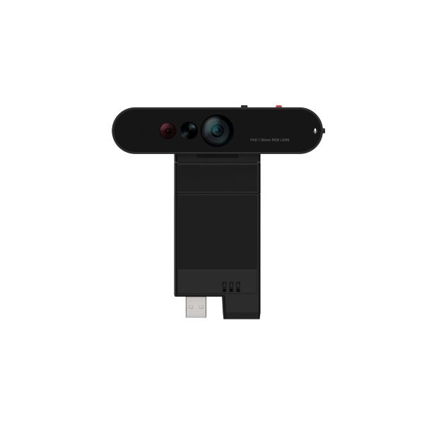 Lenovo ThinkVision MC60 (S) webcam 1920 x 1080 Pixels USB 2.0 Zwart (4XC1K97399)