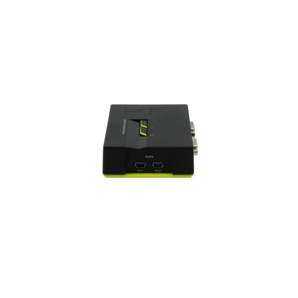 LevelOne KVM-0221 KVM-switch Zwart, Groen (590221)