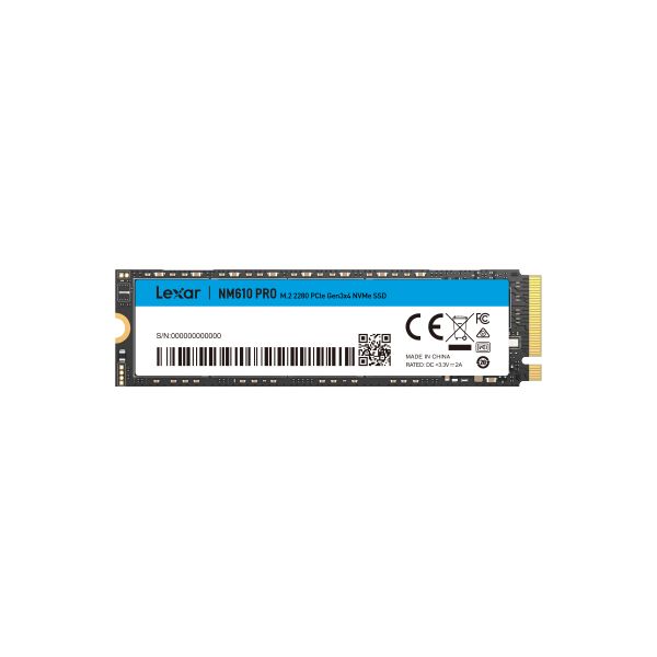 Lexar NM610PRO M.2 2 TB PCI Express 3.0 NVMe (LNM610P002T-RNNNG)