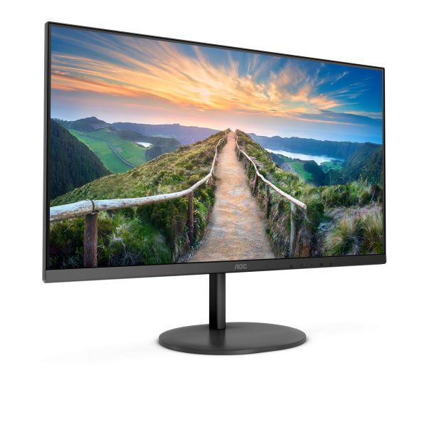 AOC V4 U27V4EA computer monitor 68,6 cm (27") 3840 x 2160 Pixels 4K Ultra HD LED Zwart (U27V4EA)