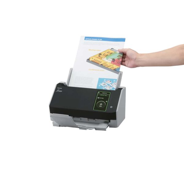 Ricoh fi-8040 ADF-/handmatige invoer scanner 600 x 600 DPI A4 Zwart, Grijs (PA03836-B001)