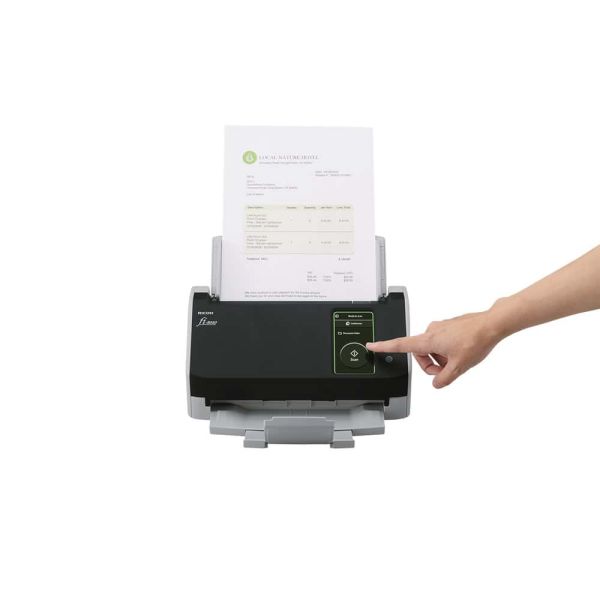 Ricoh fi-8040 ADF-/handmatige invoer scanner 600 x 600 DPI A4 Zwart, Grijs (PA03836-B001)
