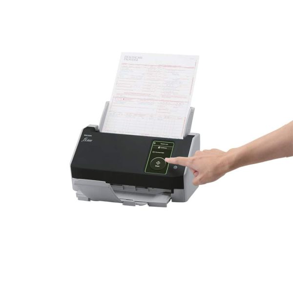 Ricoh fi-8040 ADF-/handmatige invoer scanner 600 x 600 DPI A4 Zwart, Grijs (PA03836-B001)