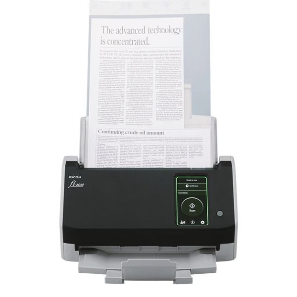 Ricoh fi-8040 ADF-/handmatige invoer scanner 600 x 600 DPI A4 Zwart, Grijs (PA03836-B001)