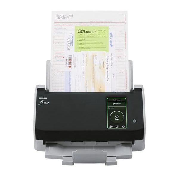 Ricoh fi-8040 ADF-/handmatige invoer scanner 600 x 600 DPI A4 Zwart, Grijs (PA03836-B001)