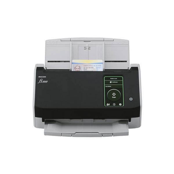 Ricoh fi-8040 ADF-/handmatige invoer scanner 600 x 600 DPI A4 Zwart, Grijs (PA03836-B001)