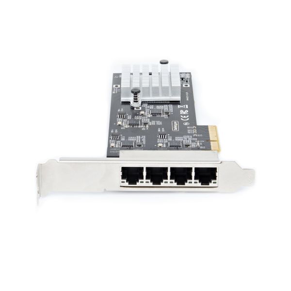 StarTech.com 4-Port 2.5Gbps NBASE-T PCIe Netwerkkaart, Intel I225-V, Quad-Port Computer Ethernet Adapter, Multi-Gigabit NIC, PCI Express Server LAN Kaart, Desktop Ethernet Interface (PR42GI-NETWORK-CARD) StarTech.com 4-Port 2.5Gbps NBASE-T PCIe Netwerkkaart, Intel I225-V, Quad-Port Computer Ethernet Adapter, Multi-Gigabit NIC, PCI Express Server LAN Kaart, Desktop Ethernet Interface (PR42GI-NETWORK-CARD)