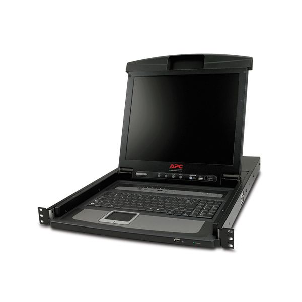 APC AP5808 rack console 43,2 cm (17") Zwart (AP5808)