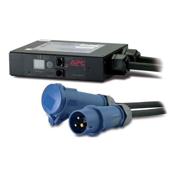APC In-Line-stroommeter, 16 A, 230 V, IEC309-16 A, 2P+G (AP7152B)
