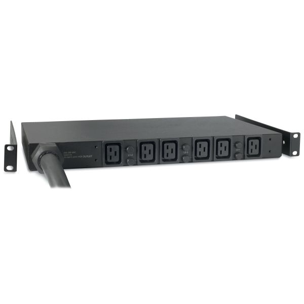APC Rack PDU, Basic, 1U, 32A, 400V, (6x) C19, IEC 309 32A 3Fase stekker (AP7526) APC Rack PDU, Basic, 1U, 32A, 400V, (6x) C19, IEC 309 32A 3Fase stekker (AP7526)