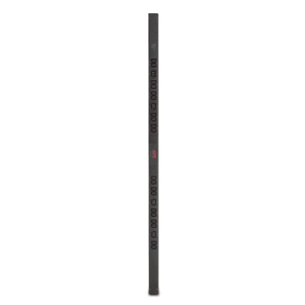 APC Rack PDU, Basic, ZeroU, 16A, 230V, (20x) C13 & (4x) C19, IEC 309 16A stekker (AP7554)