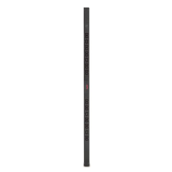 APC Rack PDU, Basic, ZeroU, 16A, 230V, (20x) C13 & (4x) C19, IEC 309 16A stekker (AP7554)