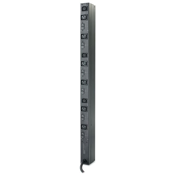 APC Rack PDU, Basic, ZeroU, 32A, 400V, (3x) C13 & (6x) C19, IEC 309 32A 3Fase stekker (AP7555A)