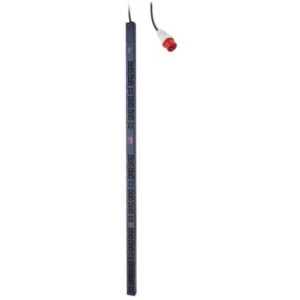 APC Rack PDU, Basic, ZeroU, 16A, 400V, (36x) C13 & (6x) C19, IEC 309 16A 3Fase stekker (AP7557)
