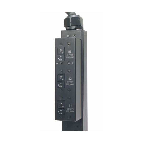 APC Rack PDU,Basic,Zero U,12.5kW energiedistributie Zwart (AP7568)