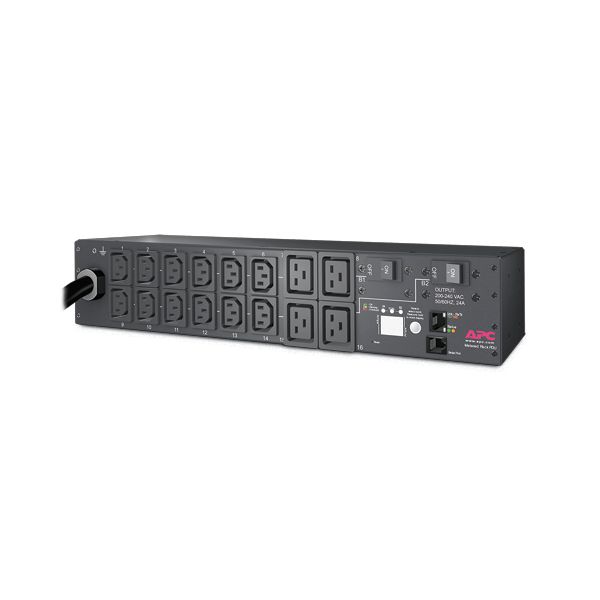 APC AP7811B energiedistributie 16 AC-uitgang(en) 2U Zwart (AP7811B)