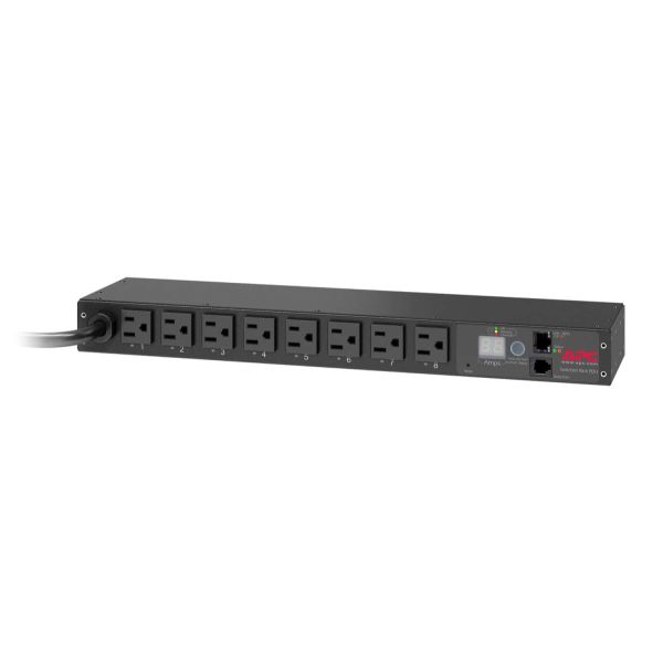 APC Rack PDU, geschakeld, 1U, 15A, 100/120V, (8)5-15 (AP7901B) APC Rack PDU, geschakeld, 1U, 15A, 100/120V, (8)5-15 (AP7901B)