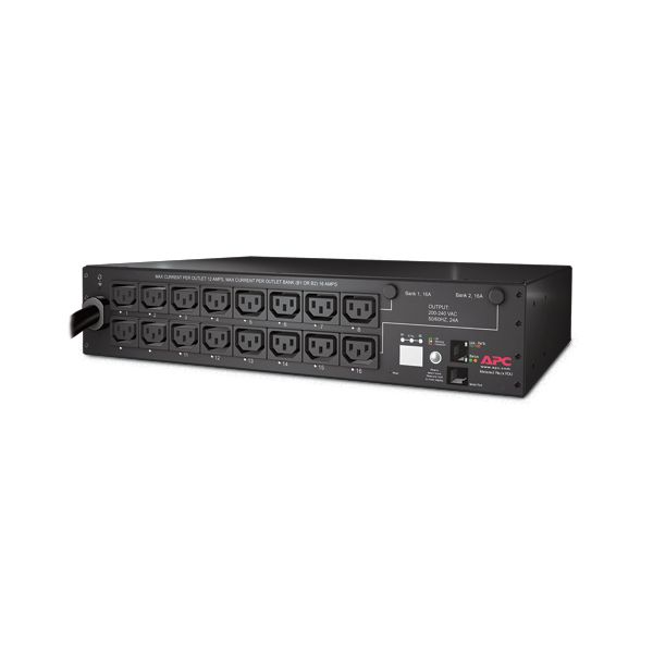 APC AP7911B energiedistributie 16 AC-uitgang(en) 2U Zwart (AP7911B)