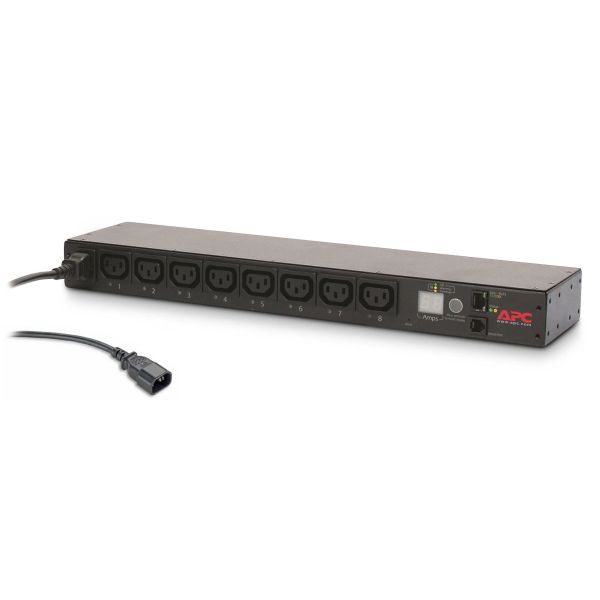 APC Rack PDU, Switched, 0U/1U, 10A, 230V, (8x) C13, C14 stekker (AP7920B)