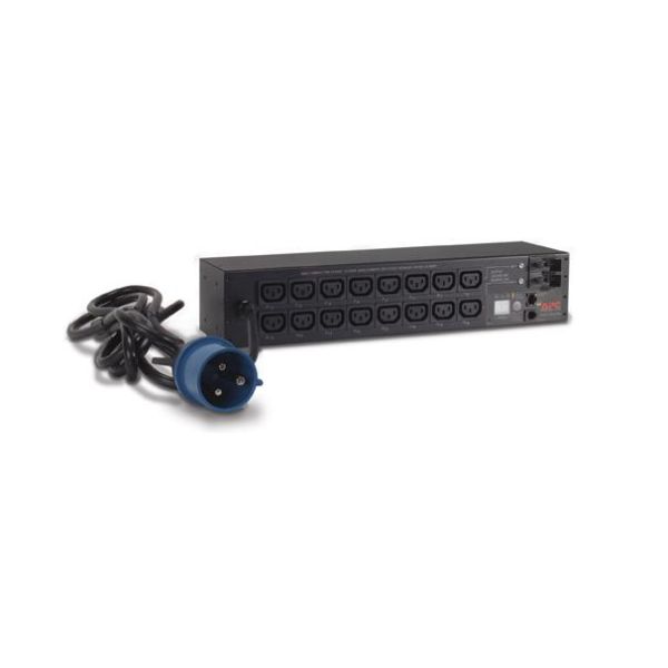 APC Rack PDU, Switched, 2U, 32A, 230V, (16x) C13, IEC 309 32A stekker (AP7922B)