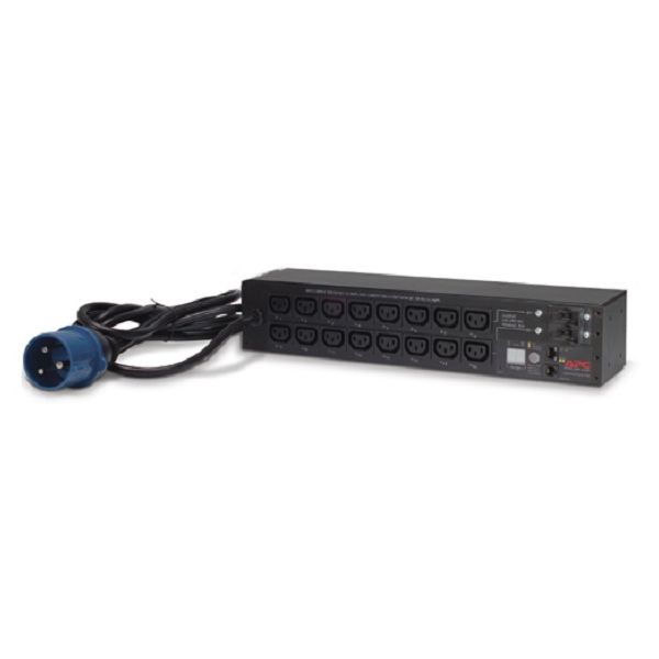 APC Rack PDU, Switched, 2U, 32A, 230V, (16x) C13, IEC 309 32A stekker (AP7922B)
