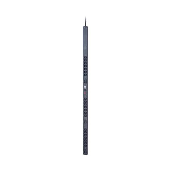 APC Rack PDU, Switched, Zero U, 11kW, 230V, (21) C13, (3) C19 energiedistributie Zwart (AP7998B)