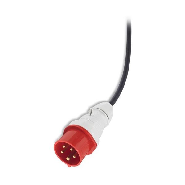 APC Rack PDU, Metered-by-Outlet, ZeroU, 32A, 400V, (21x) C13 & (3x) C19, IEC 309 16A 3Fase stekker (AP8481)