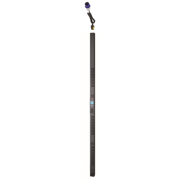 APC Rack PDU AP8659EU3 - Switched & Metered-by-Outlet, ZeroU, 16A, 230V, (21x) C13 & (3x) C19, IEC 309 16A stekker (AP8659EU3)