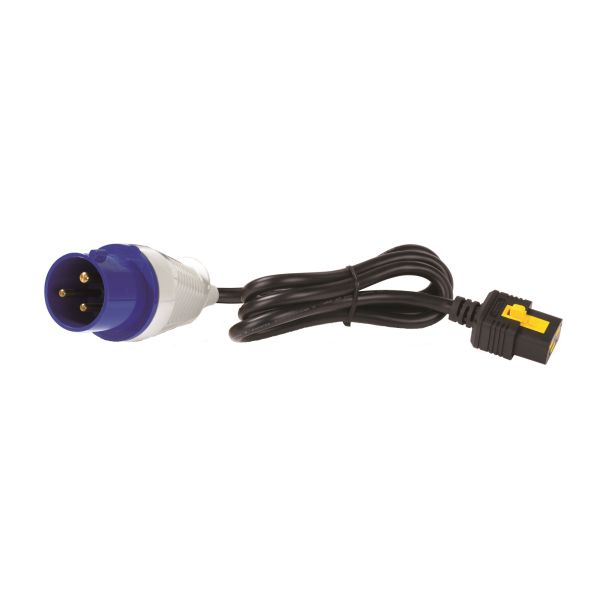 APC Rack PDU AP8659EU3 - Switched & Metered-by-Outlet, ZeroU, 16A, 230V, (21x) C13 & (3x) C19, IEC 309 16A stekker (AP8659EU3)